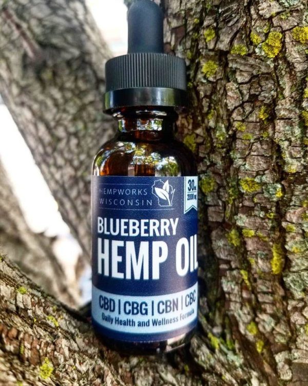 Blueberry Hemp Oil